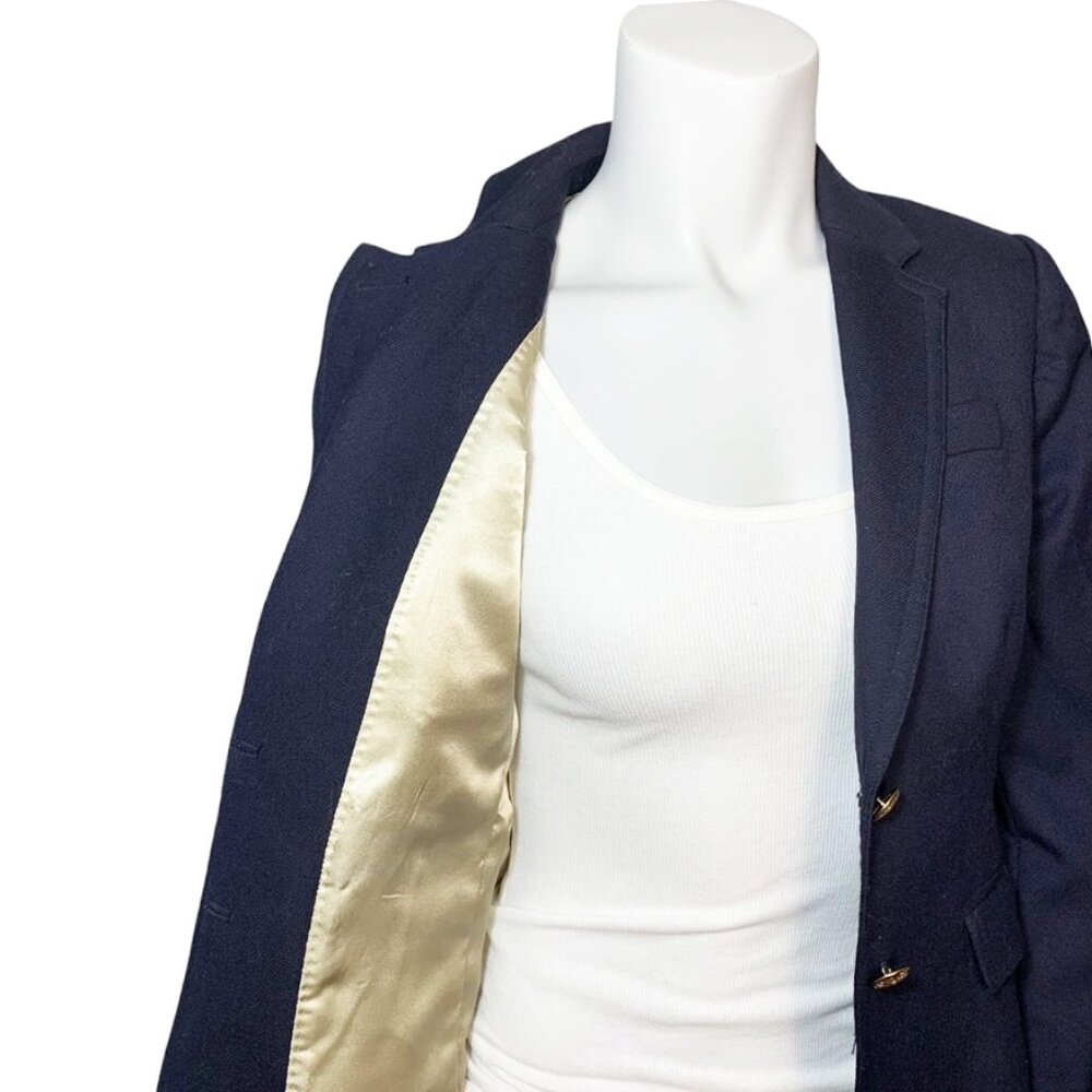 J CREW Original Black Label Wool Schoolboy Blazer - Picture 7 of 9